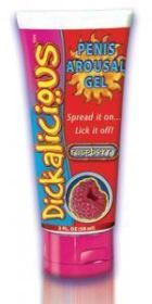 Dickalicious Penis Arousal Gel 2oz Raspberry